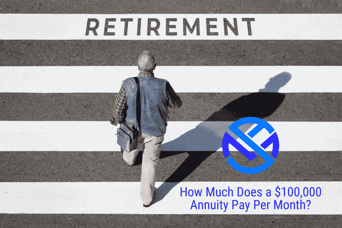 How much does a $100,000 annuity pay per month?