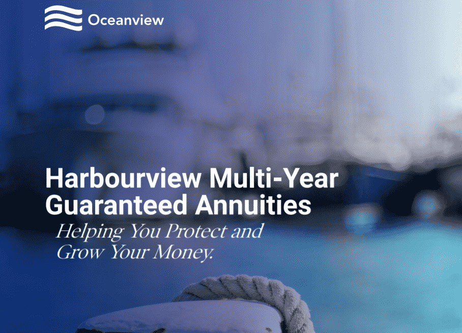 Picture of oceanview harbourview fixed annuity brochure cover