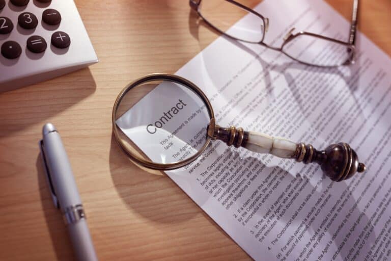 Owner-Driven Vs. Annuitant Driven Contracts: Magnifying glass on a legal contract