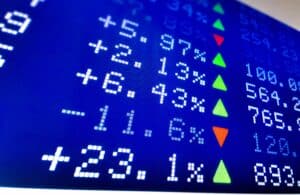 Stock market board bloomberg us dynamic balance index ii